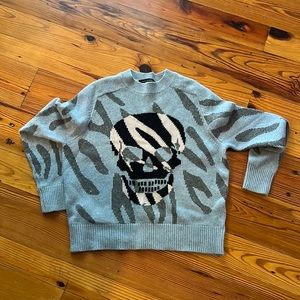 Skull cashmere sweater
